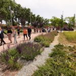 El passeig de la Boca de la Mina inaugura els nous espais del Parc de les Olors i el Jardí Agrari del Camp