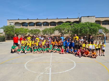 El col·legi Sant Pau va ser la seu d’una nova Trobada d’Escoles de Bàsquet de Tarragona 