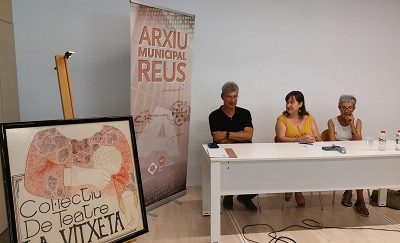 El Col·lectiu de teatre La Vitxeta signa la donació del seu fons a l’Arxiu Municipal de Reus