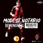 Modest Notario fitxa pel Reus FC Reddis