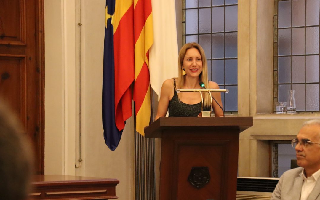 Alba Sotorra reclama ‘més lideratge femení’ en el pregó de Sant Pere