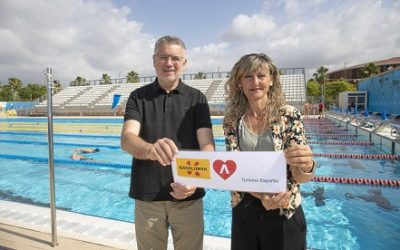 La piscina Sylvia Fontana rep la marca de turisme esportiu de l’Agència Catalana de Turisme