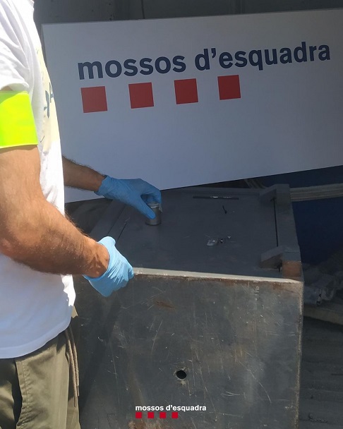 Detinguts a Sant Pere i Sant Pau tres homes pel robatori d’una caixa forta d’una cafeteria de l’Estació del Camp de Tarragona