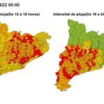 Activat el Pla Inuncat per pluja intensa aquesta tarda al sud de Catalunya