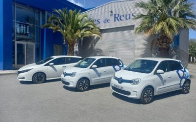 Aigües de Reus incorpora tres vehicles nous elèctrics