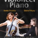Les instrumentistes russes Sveta Trushka i Daria Piltyay oferiran un concert al Museu de la Ràdio de Roda