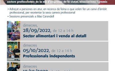 Mas Carandell organitza el cicle de xerrades ‘Mercat de treball i oportunitats laborals a Reus’