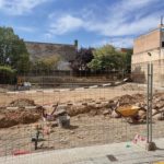 En marxa les obres de l’aparcament dissuasiu de la plaça de la Fàbrica del Morell