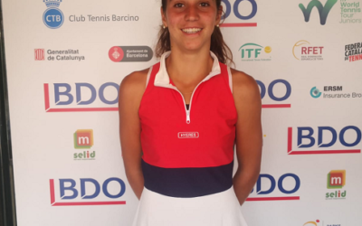 Martina Genís, semifinalista a l’ITF del RCT Barcelona i al Campionat d’Espanya Júnior