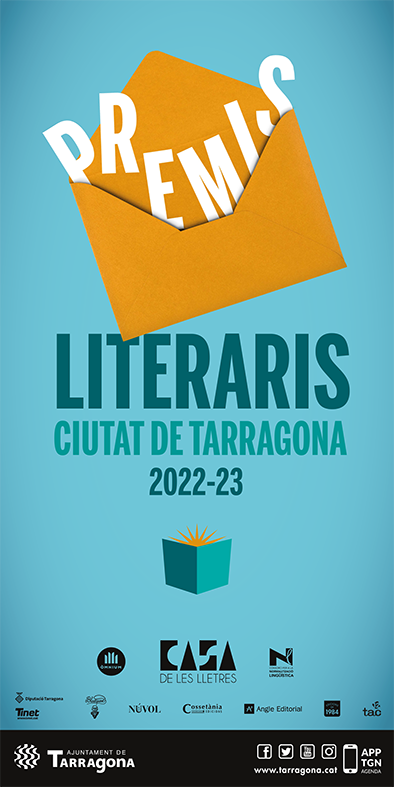 Cartell dels Premis Literaris. Foto: Ajuntament