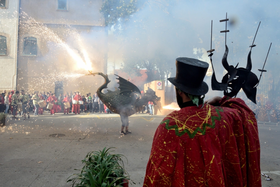 Un dels actes de a Festa Major de Sant Martí del Morell. Cedida. 