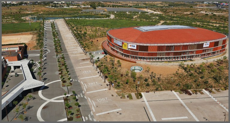Els partits que es disputin a Tarragona es faran al Palau d'Esports Catalunya. Cedida.