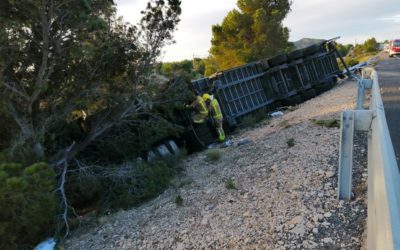 Els Bombers fan 35 sortides pel vent al Camp de Tarragona