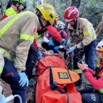 Rescaten un ciclista ferit en estat greu en una pista forestal a Montblanc