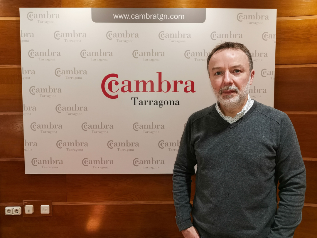 El director de Formació de la Cambra de Tarragona, Josep Oriol Fernández. Foto: Cedida