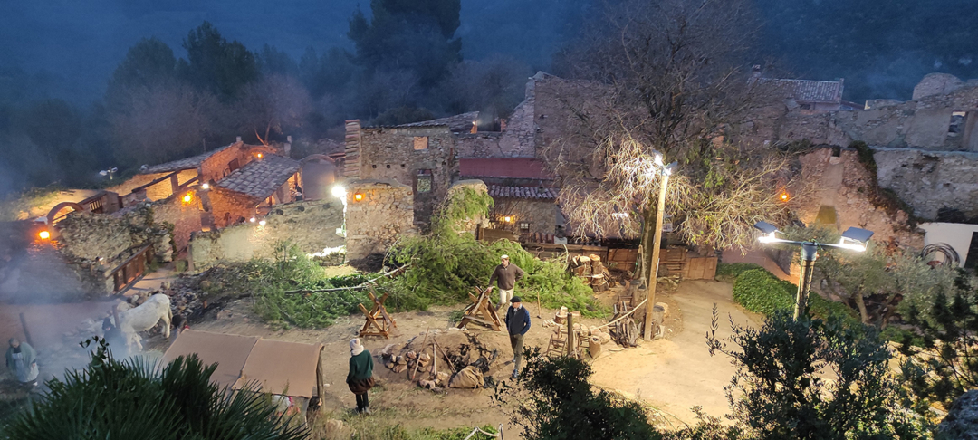 Una imatge del Pessebre dels Estels. Foto: Cedida