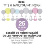 180 propostes d’inversió per als Pressupostos Participatius de Vandellòs