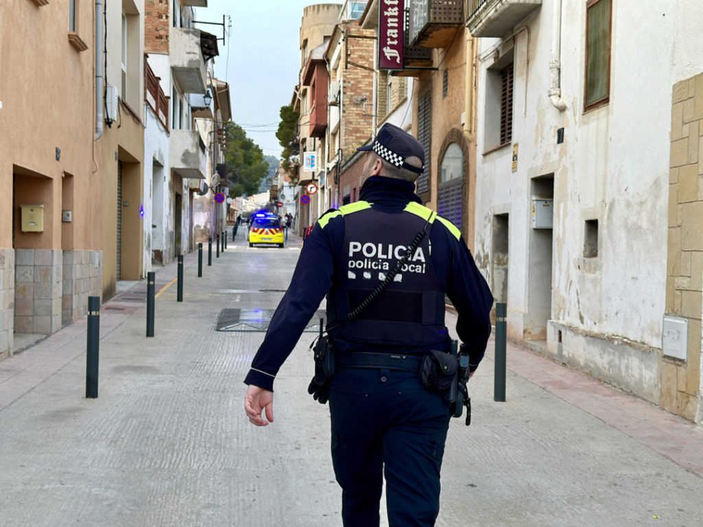 La detenció es va poder fer gràcies a la participació ciutadana. Foto: Cedida