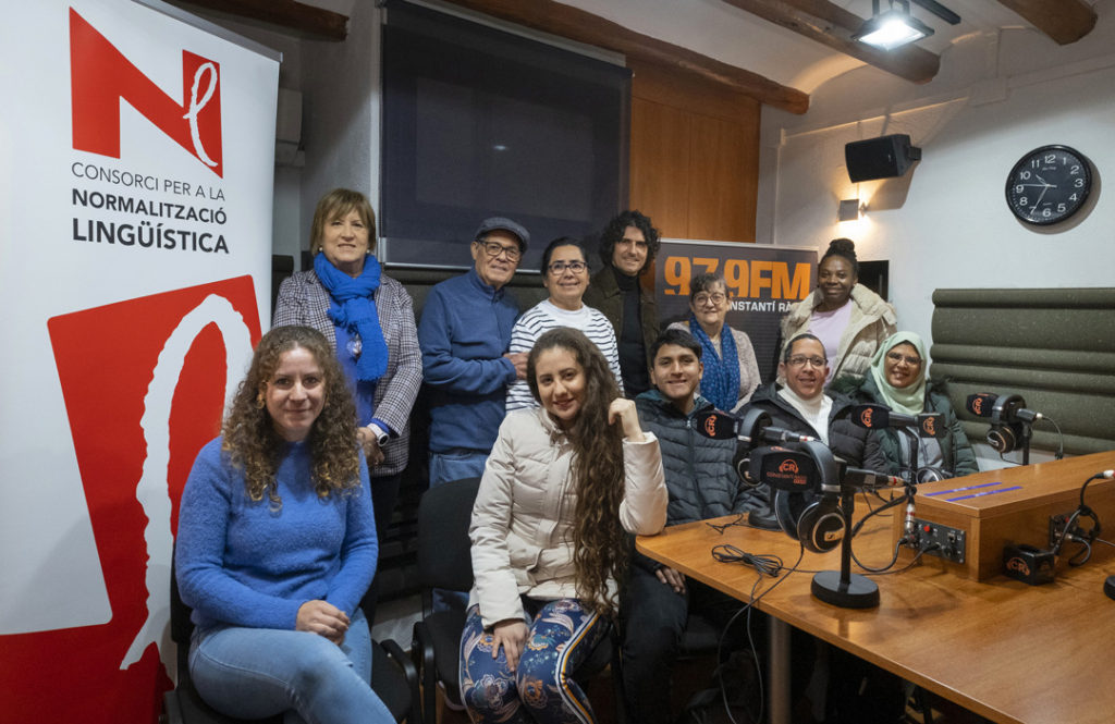 Els participants en el programa de Ràdio Constantí. Foto: Cedida