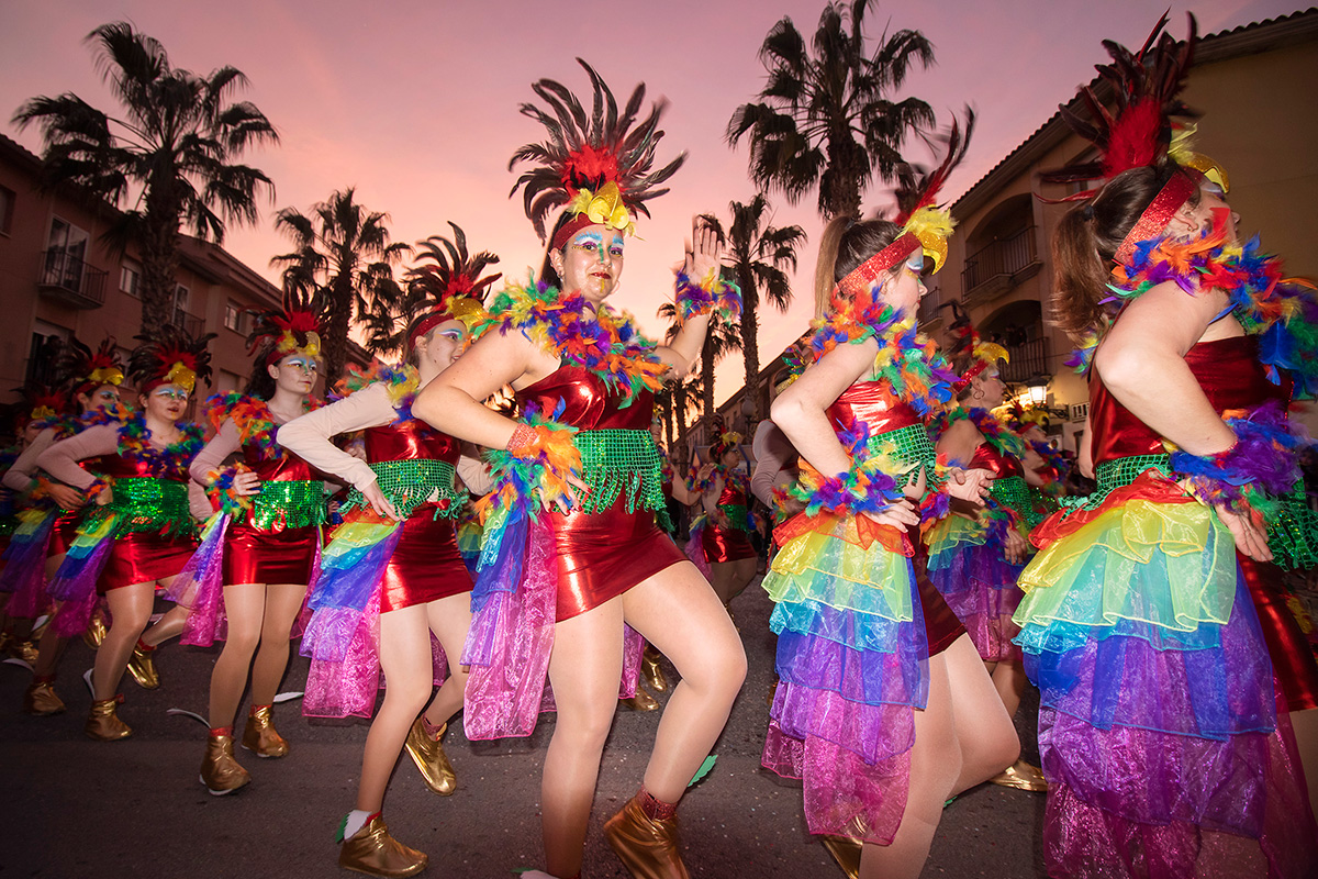 Una imatge del Carnaval de 2020. Foto: Cedida