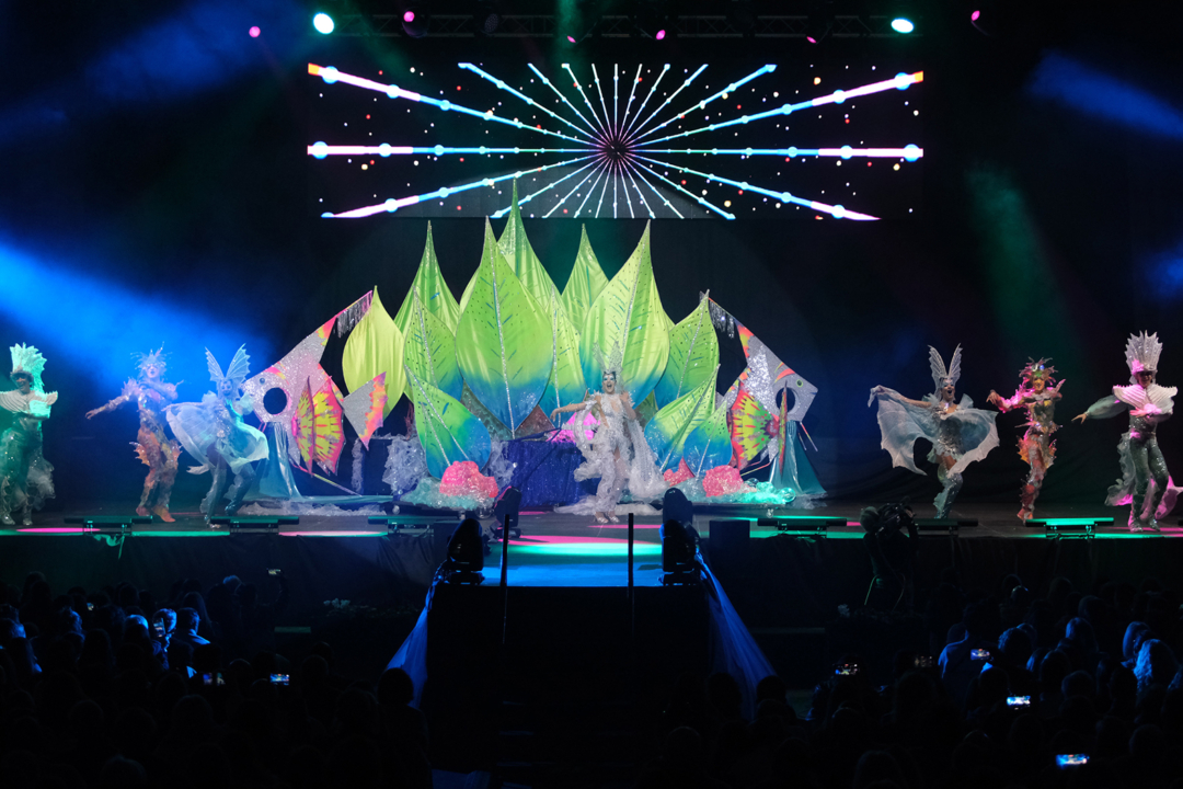 L'espectacle de Sinhus va ser un dels més aplaudits. Foto: Fabián Acidres