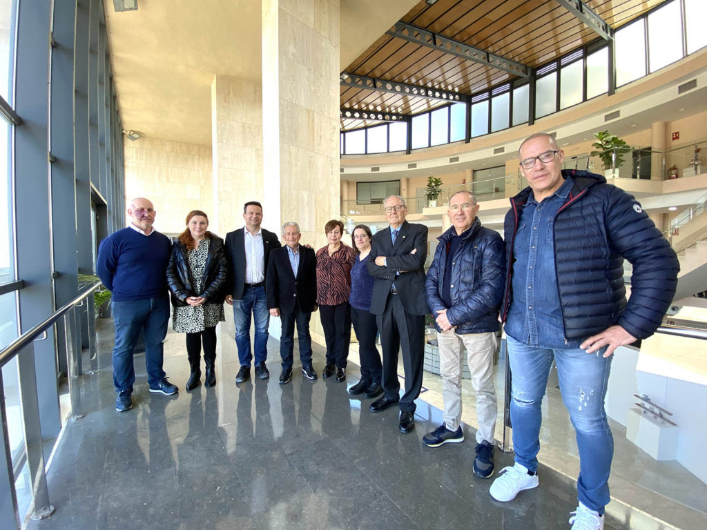 Els participants en l'acte d'homenatge. Foto: Cedida