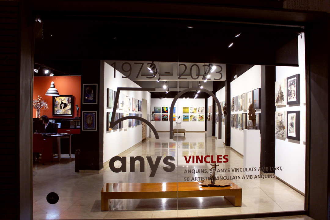 La galeria ANQUINS compleix 50 anys. Foto: Cedida