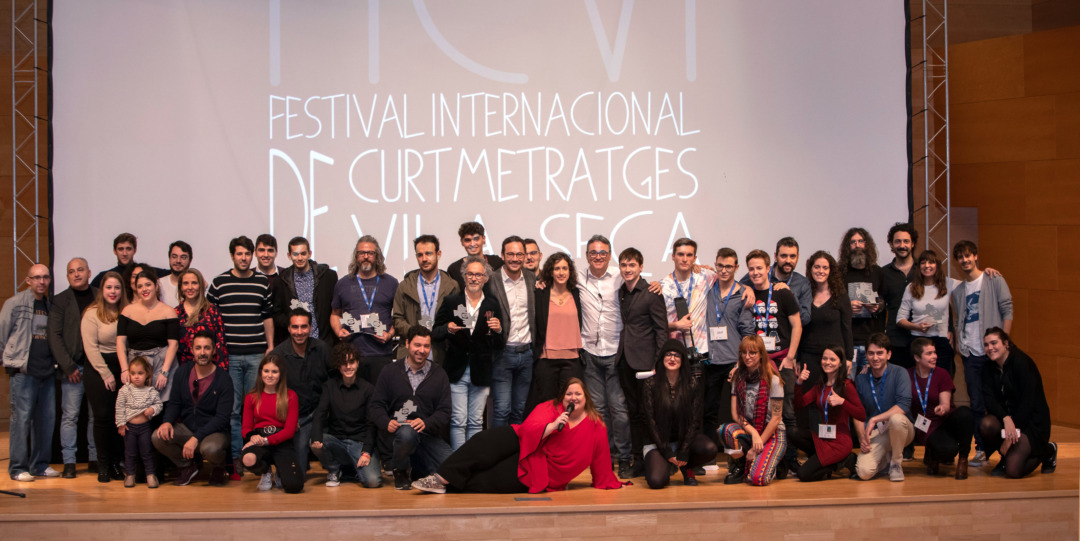 Els guanyadors de la quarta edició del FICVI de Vila-seca. Foto: ACN