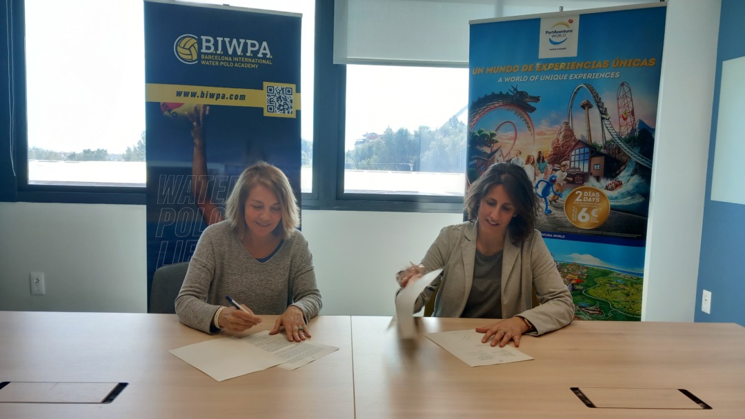 Signatura de l'acord amb BIWPA. Foto: Cedida