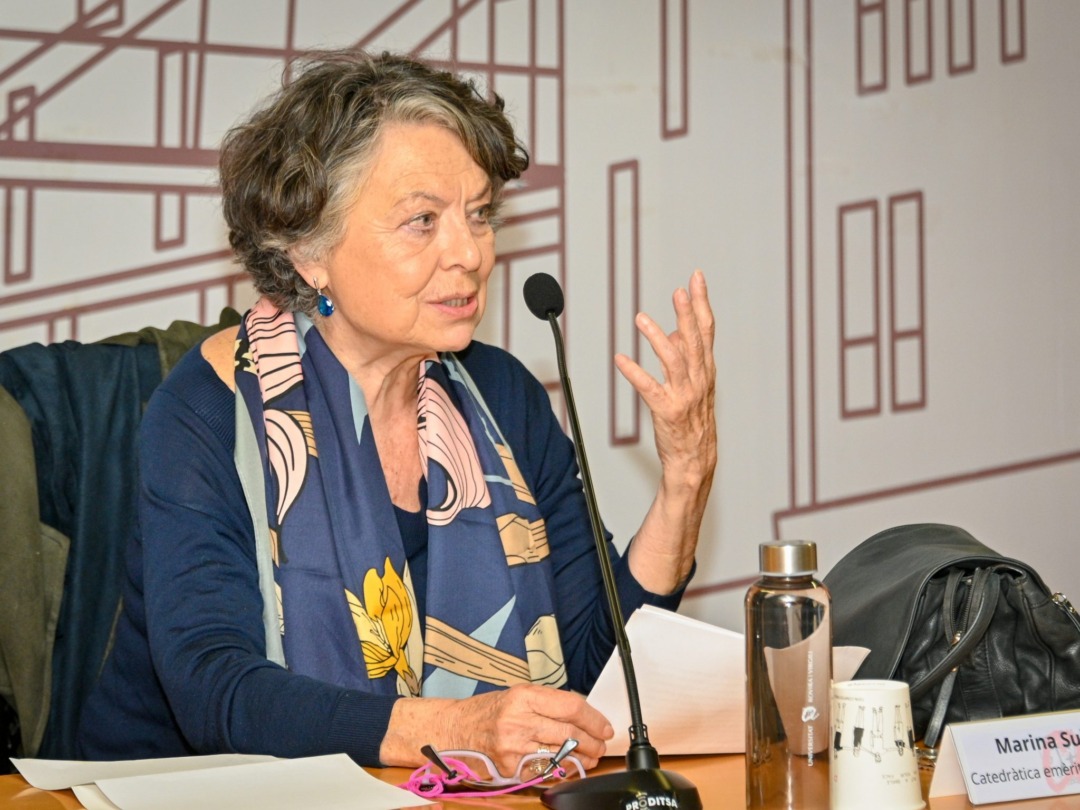 Marina Subirats, catedràtica de Sociologia, va ser directora de l’Instituto de las Mujeres, del govern espanyol, regidora d’Educació de l’Ajuntament de Barcelona i membre del Consell Escolar de l’Estat. Foto: URV