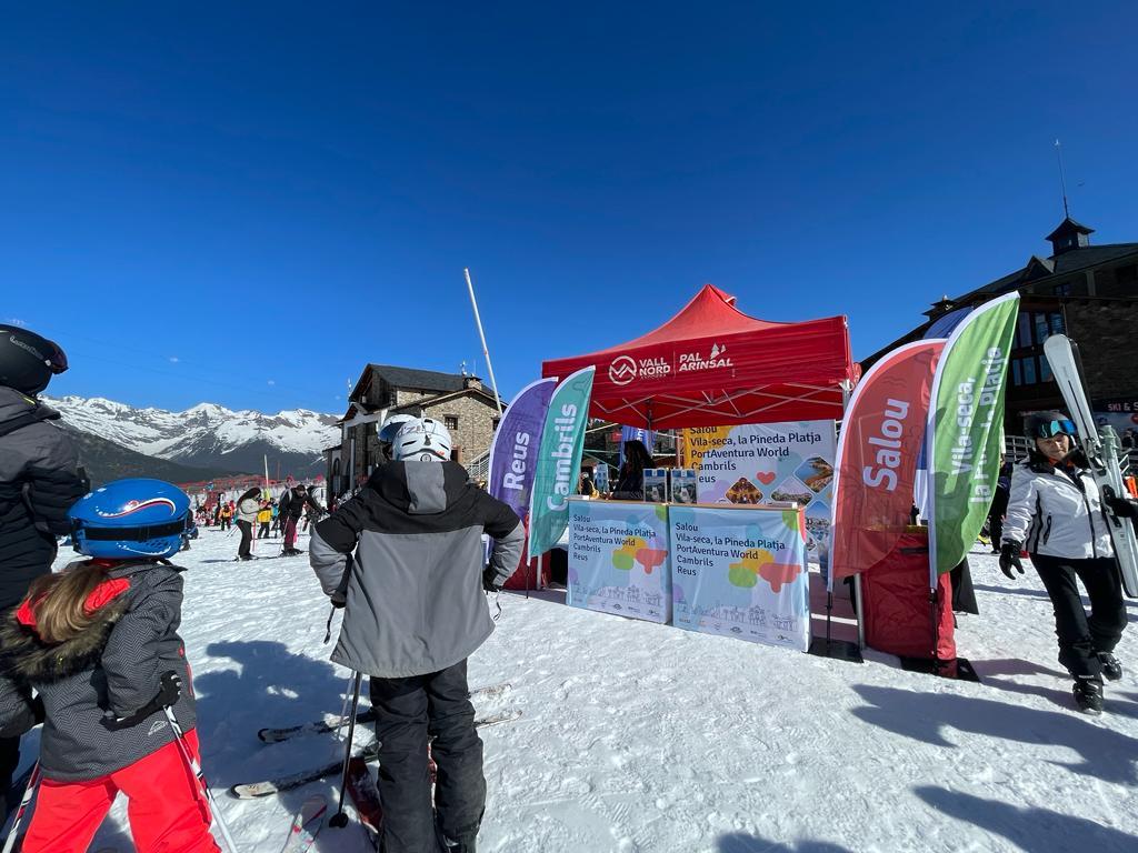 Imatge promocional a les pistes d'esquí d'Andorra. Foto: Cedida
