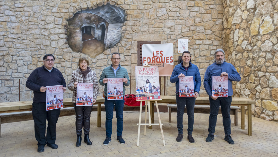 Presentació de 'La Passió de Crist'. Foto: Cedida