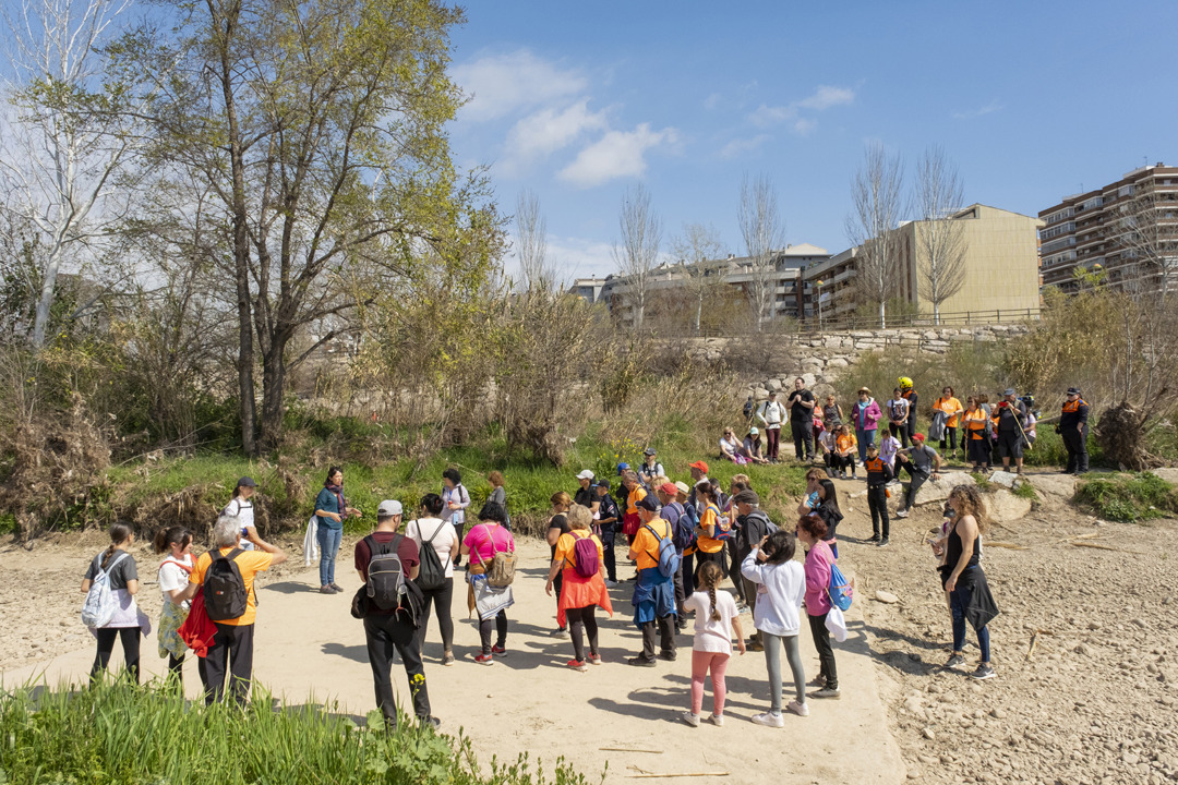 També van visitar l'Escola Natura de Mare Terra Fundació Mediterrània. Foto: Cedida