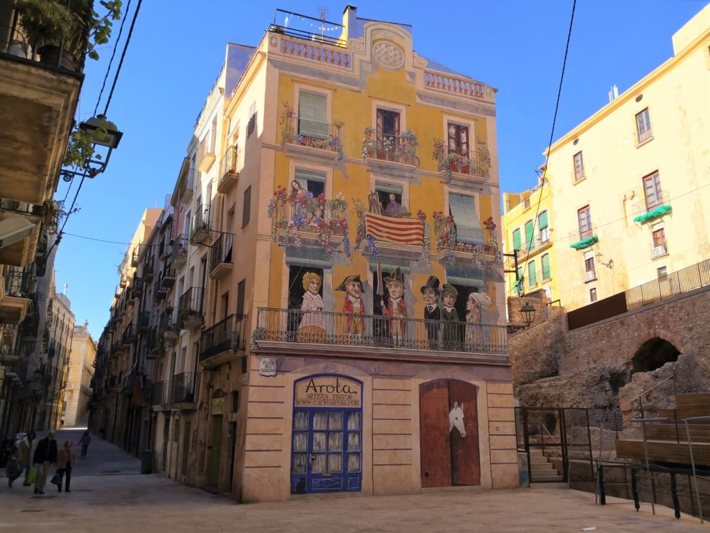 Una imatge de la plaça dels Sedassos. Foto: Tarragona Turisme