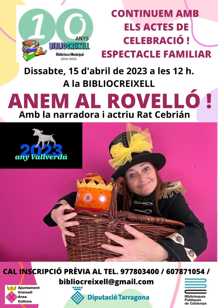 Cartell de l'espectacle de Rat Cebrián. Foto: Cedida