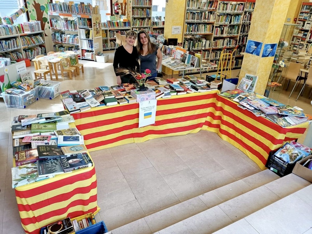 Una imatge de Sant Jordi a Roda. Foto: Cedida