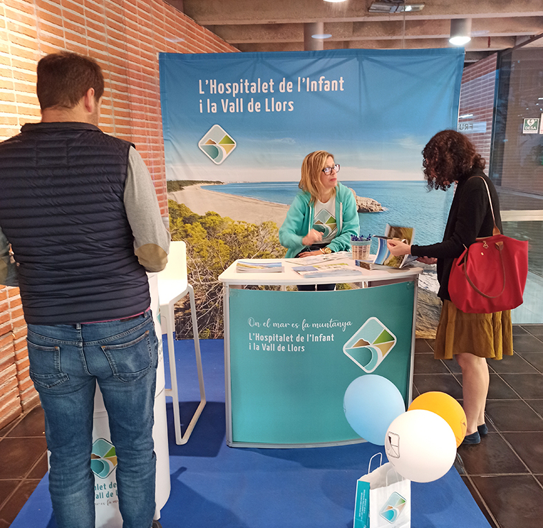 Imatge de l'estand instal·lat al Mercado de San Antón. Foto: Cedida