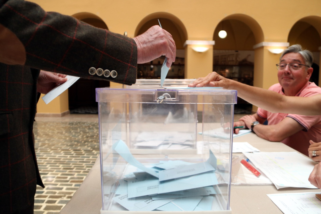 Un dels col·legis electorals de Tarragona. Foto: Cedida