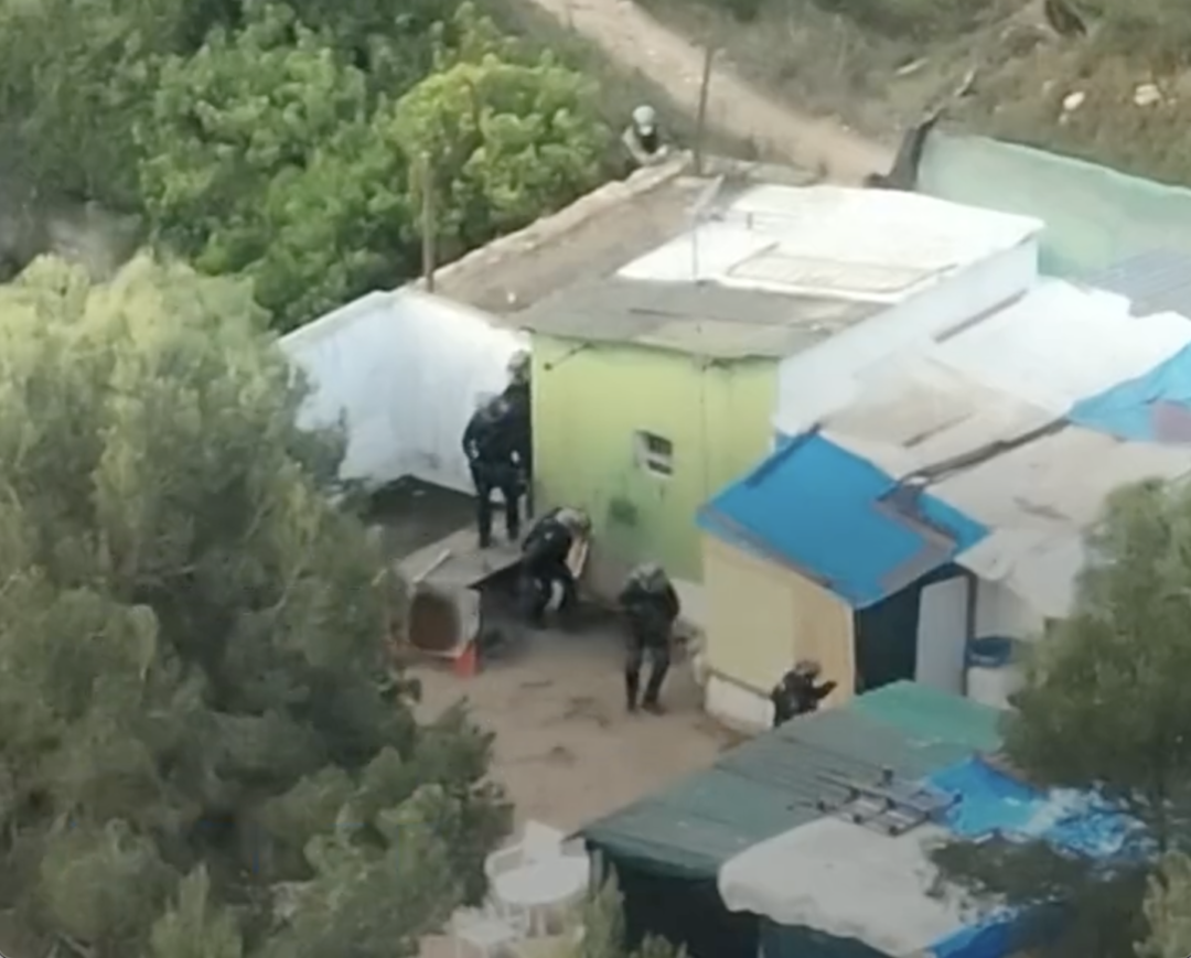 Captura de pantalla del vídeo de la detenció. Foto: Mossos