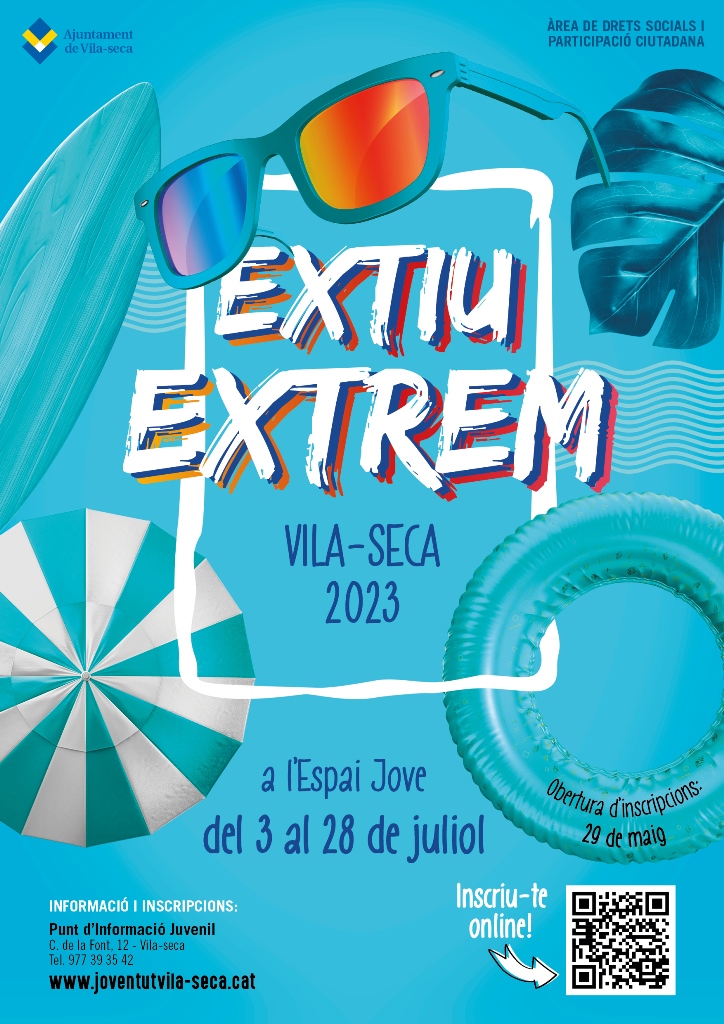 Cartell de l'Extiu Extrem 2023. Foto: Cedida