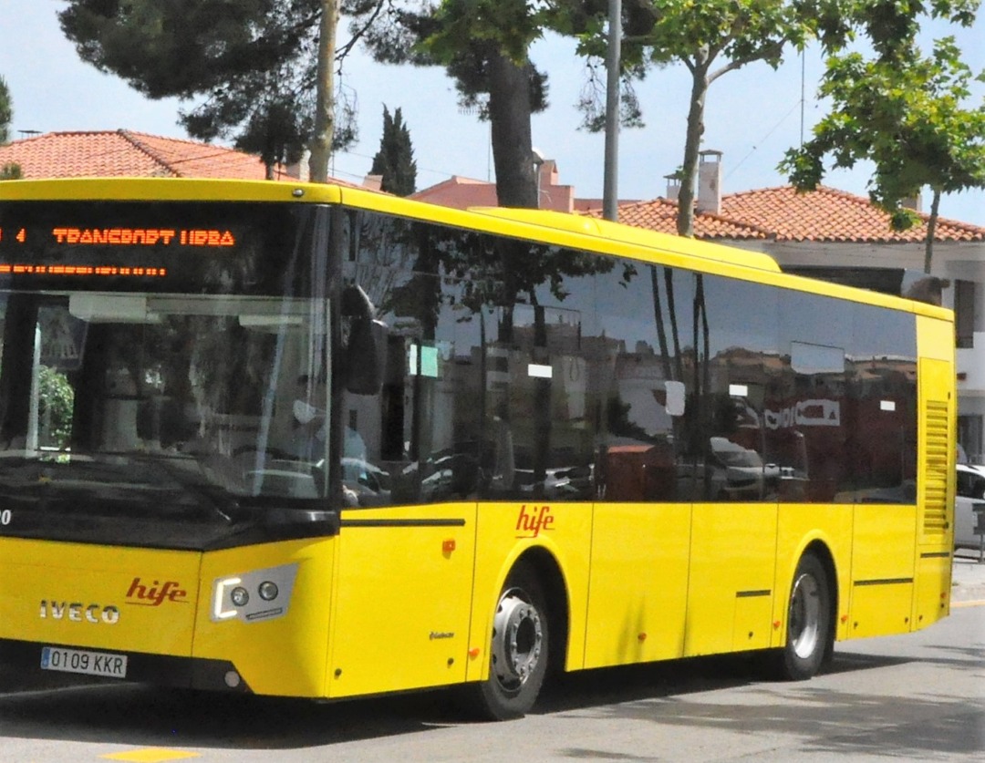 Un bus urbà de Torredembarra. Foto: Cedida