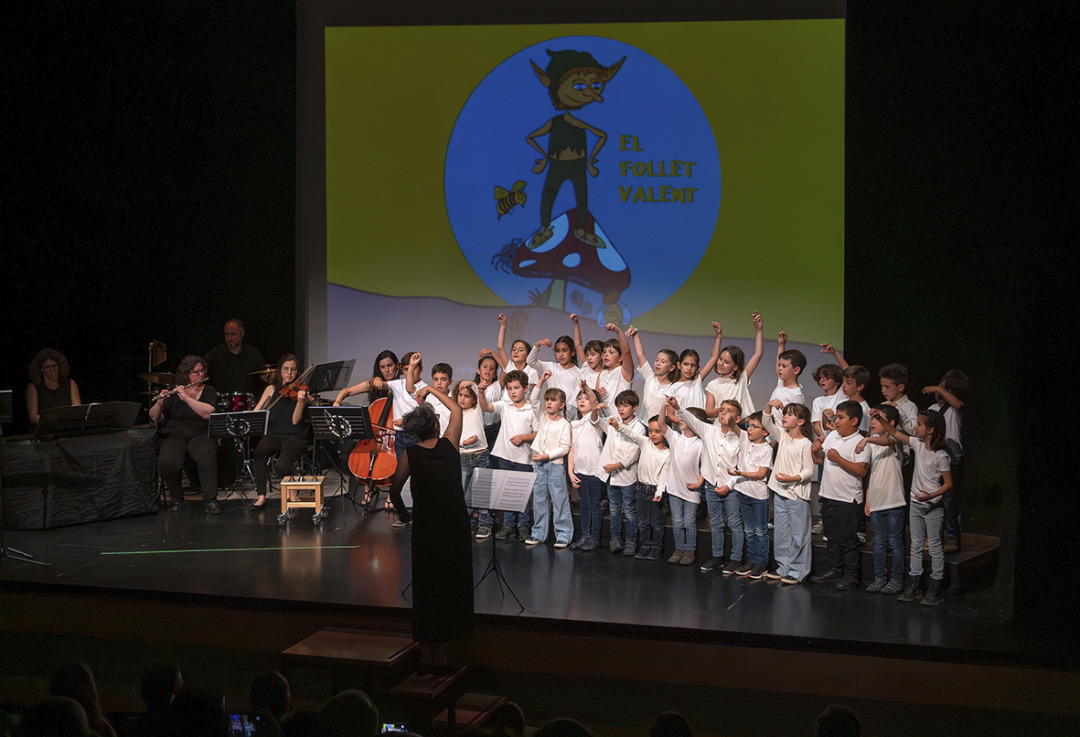 Més de 100 alumnes han participat en els diferents concerts. Foto: Cedida