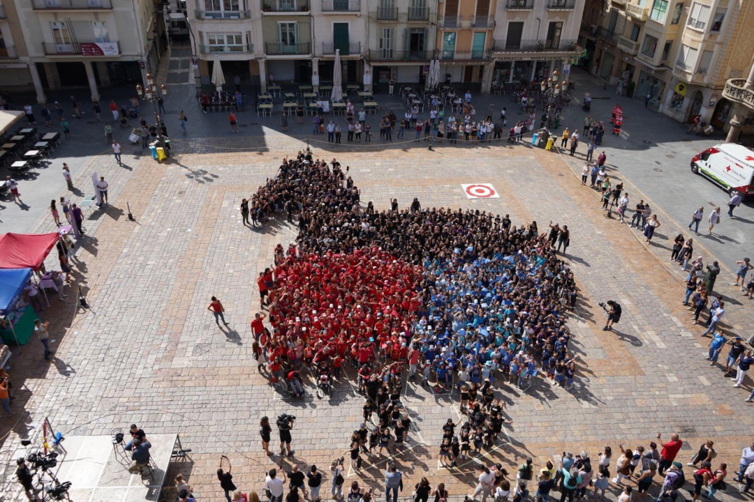 Així han donat la benviguda a la Festa Major de Sant Pere. Foto: Cedida