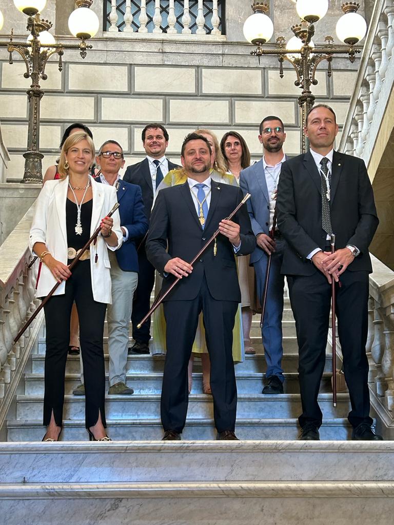 El nou equip de govern de l'Ajuntament de Tarragona. Foto: Tots21