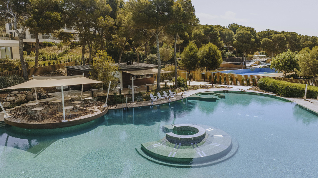 Una de les piscines d'Infinitum. Foto: Cedida