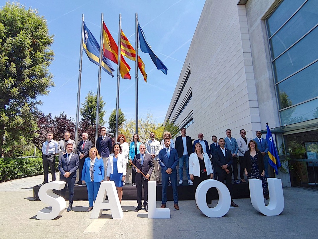 La nova corporació de Salou. Foto: Cedida