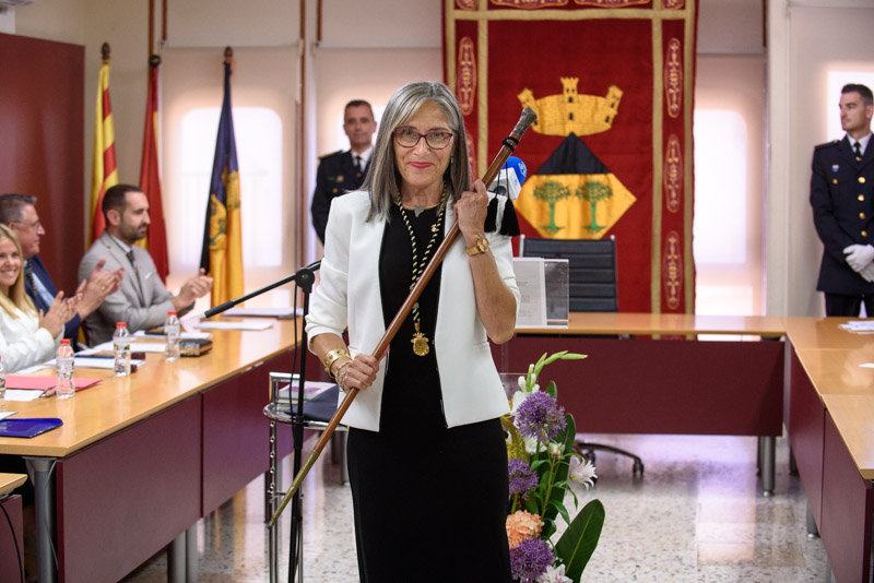 La nova alcaldessa, Assumpció Castellví. Foto: Cedida