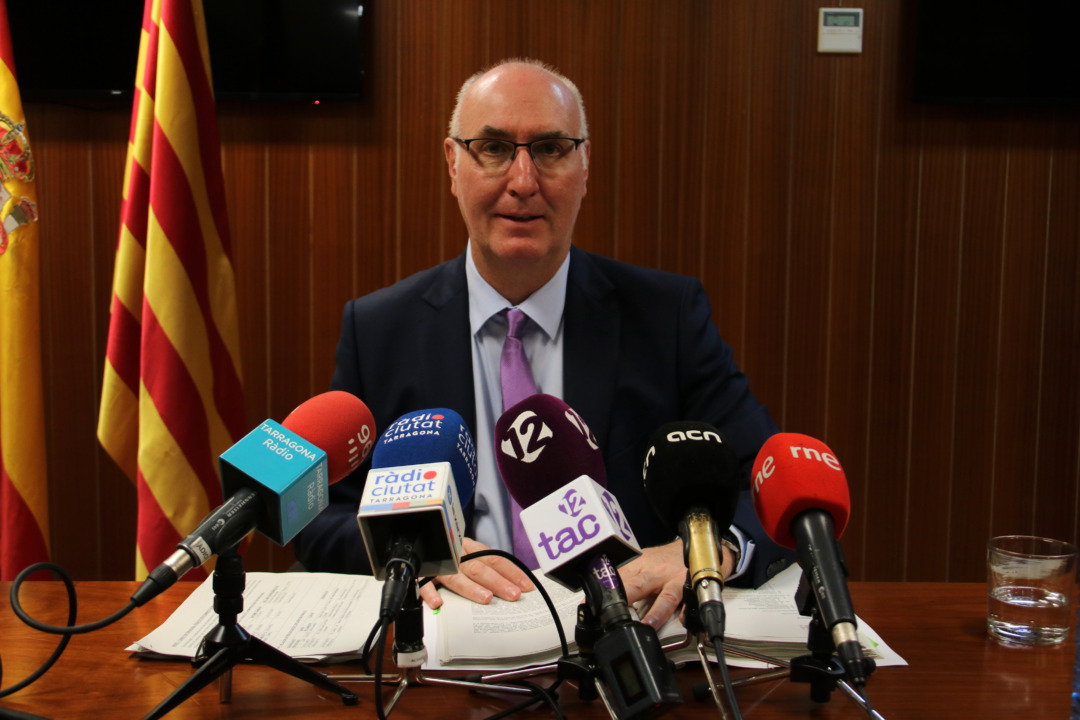 El president de l'Audiència, Joan Perarnau. Foto: ACN