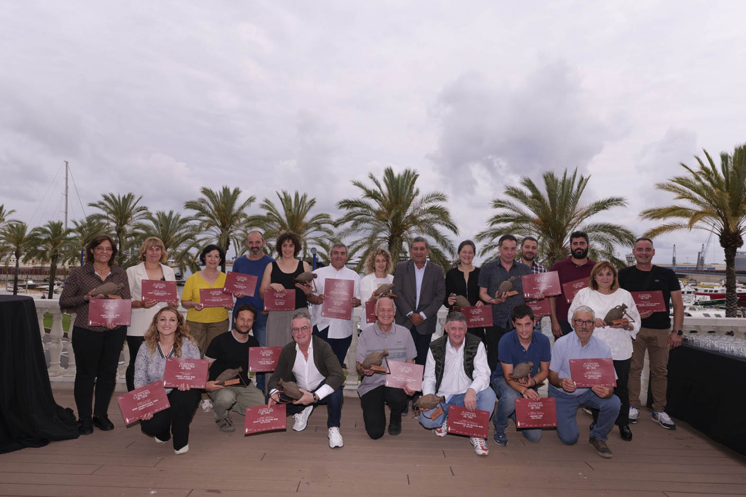 Foto de família dels guanyadors. Foto: Cedida