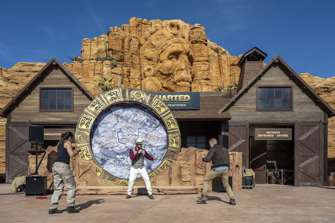 L'espectacle d'Uncharted. Foto: PortAventura